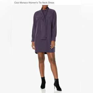 Purple Club Monaco shirt-dress.